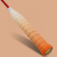 Overgrip Antideslizante y Resistente al Desgaste con Agarre Adhesivo de Goma con Diseño de Hueso de Dragón en Color Degradado para Bádminton y Tenis