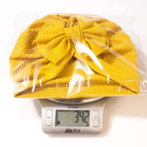 Nieuwe Baby Hoodie Schattige En Comfortabele Wafel Babyboog Foetale Hoed Om De Effen Kleur Hoed Van Fontanelle Kinderen Te Beschermen - Product Image 5