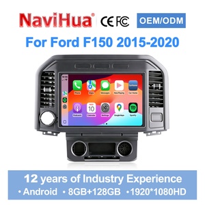 Navihua 12.95" Android Car Radio Multimedia Player Car Stereo GPS Navigation CarPlay Car Audio <b>System</b> for Ford F150 2015-2020 - Product Image 1