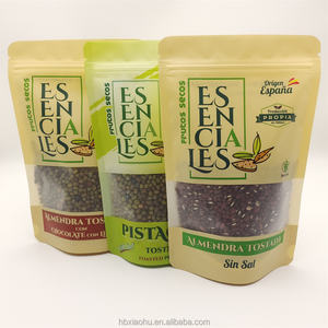 Custom Low Moq 500PCs 1000PCs Cremallera Cerradura Embalaje <span class=keywords><strong>de</strong></span> alimentos Impresión digital personalizada Comida Fruta Ventana Stand Up Bolsa - Product Image 2