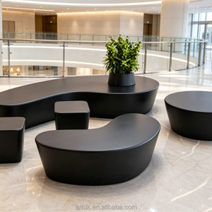 Silla <span class=keywords><strong>de</strong></span> Ocio Moderna <span class=keywords><strong>de</strong></span> FRP para Exteriores, Muebles <span class=keywords><strong>de</strong></span> Asientos Públicos para Centros Comerciales, Plazas, Hoteles, Parques y Jardines, Modelo Y409 - Product Image 2