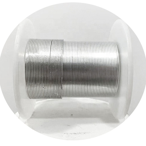 سلك إنديوم 99.995% نقاء، معدن في لفائف أسلاك الإنديوم بقطر 1 مم و2 مم و3 مم، ذو توصيل عالي للحام - Product Image 3