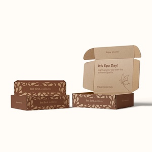 Boîte d'expédition exquise en gros pour cadeaux, avec logo personnalisé, conception gratuite - Product Image 6