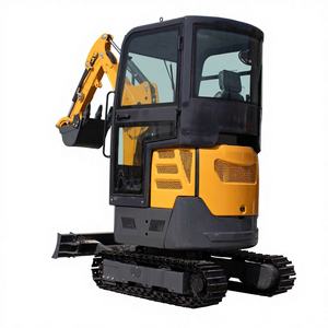 Excavatrice sur chenilles avec cabine fermée, 2,2 tonnes, composants moteur haute performance, haute efficacité, godet offert, <span class=keywords><strong>en</strong></span> promotion - Product Image 1