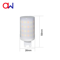 Ampoules intelligentes TUYA à intensité variable 4W LED G9 avec télécommande Wi-Fi, contrôle par application, température de couleur 3000-6500K, garantie de 2 ans, corps en céramique
