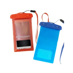 Bán Hot rõ ràng PVC điện thoại di động Trường hợp độ nhạy cao IPX8 không thấm nước chống bụi thể thao phong cách Nylon dây buộc in iPhone - Product Image 1