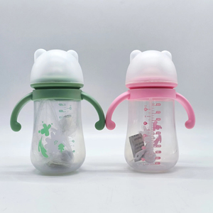 Bình sữa trẻ em chất liệu silicon PP cao cấp, không độc hại, dung tích 300ML, khuyến mãi nóng - Product Image 1