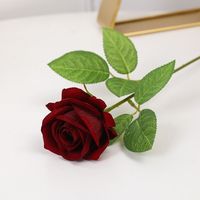 Mawar Sutra Buatan Tangan Berkualitas Tinggi Real Touch untuk Dekorasi Pernikahan dan Hari Ibu