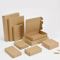 Caja de Envío OEM, Envío Rápido Directo de Fábrica, MOQ Bajo, Caja de Cartón Corrugado