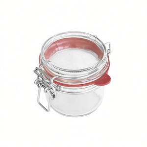 Wire Bail Glass Tureen Round 24 Pack Food <b>Storage</b> <b>Container</b> - Product Image 2