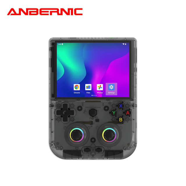 ANBERNIC RG406V Handheld Game Console New Android 13 System Retro Games OLED 4.0" Screen Wi-Fi Communication 128GB 5500mAh Play