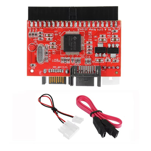 2 in 1 IDE a SATA / SATA a IDE adattatore convertitore 3.5 "40pin per DVD CD HDD trasferimento bidirezionale per PC SATA cavo dati - Product Image 3