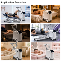 Robot de massage intelligent ZCH 4 en 1, conception mobile avec poignée intégrée et roues verrouillables pour spa commercial