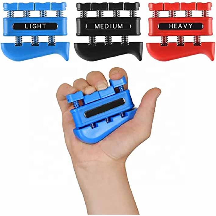 Dedo Exercício Hand Grip Strengthener Home Gym Fitness Workout Equipamento Para Músico Escalada E Terapia