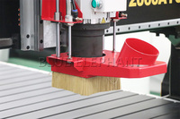 Máquina enrutadora atc cnc con carrusel, cambiador de herramientas para armarios de baño, 2060