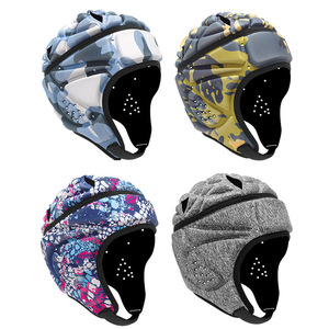 Anh Phong Cách Bóng Bầu Dục Mũ Bảo Hiểm Mỗi EVA Chất Liệu Modular Mềm Bóng Đá Head Guard Thủ Môn Hat Tai Nạn Pitcher Đào Tạo Thiết - Product Image 2