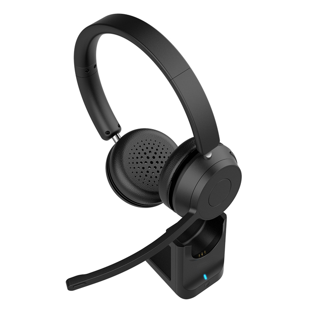 Wireless Headset Jb Quality With Microphone Noise Cancelling Mute Button Office Charging Dock for PC CE Bluetooth Headphone