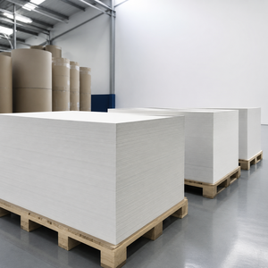 Factory Direct Food Grade Ivory Board C2S Double Coated 300gsm Folding <b>Box</b> Board Food Contact Packaging FBB Board - Product Image 1