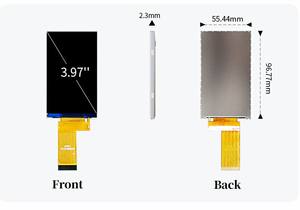 Modul Layar <span class=keywords><strong>TFT</strong></span> Polcd OEM 3,97 Inci 300 Nits Antarmuka RGB Panel Layar <span class=keywords><strong>LCD</strong></span> Kustom <span class=keywords><strong>4</strong></span> Inci 480*800 - Product Image 6
