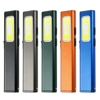 Lámpara de Trabajo LED Multifunción X615B, COB XPE, Detección UV, Puntero Láser Rojo, Recargable Tipo-C, Lámpara de Inspección Magnética