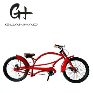 24 дюйма красного цвета в продаже со скидкой в розницу образец длинные измельчитель Крейсер велосипед