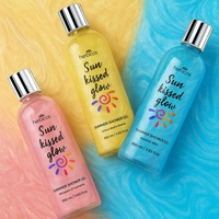 Gel Douche Personnalisé avec Logo Privé pour Femme – Coffret Hydratant et Parfumé à la Noix de Coco pour le Corps