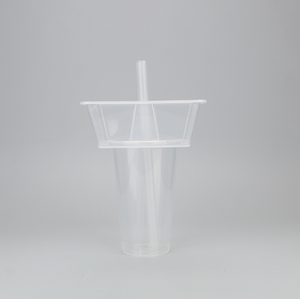 Bandeja Cuadrada Desechable de Grado Alimenticio para Vasos de PP de 90 mm - Product Image 4