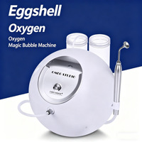 Appareil de beauté commercial à bulles d'oxygène actif avec technologie d'infusion nano pour le nettoyage, le blanchiment et l'hydratation de la peau