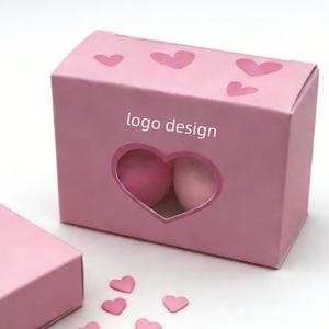 Caja de Plástico Transparente de PVC/PET para Cosméticos, Caja Plegable para Esponjas de Maquillaje, Marca Privada, Tendencias de Belleza - Product Image 6