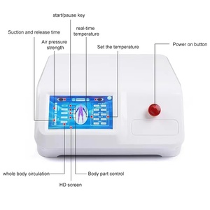 เครื่องนวดอัดอากาศระดับมืออาชีพ OEM 2 in 1 ระบบกดบำบัดเพื่อการระบายน้ำเหลืองทั่วร่างกาย อุปกรณ์เสริมความงาม - Product Image 5