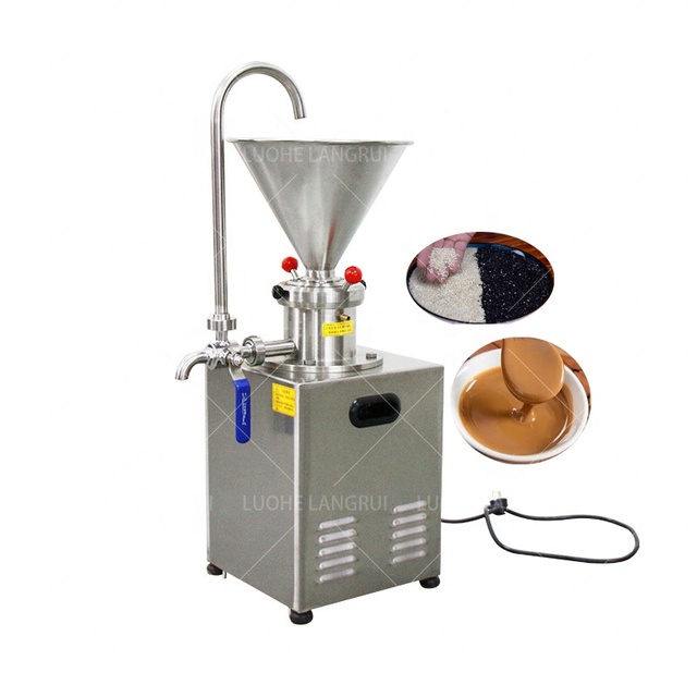 Small Magical Peanut Nut Milk Shea Butter Sesame Grind Process Make Grinder Machine Colloidal Mill Maker