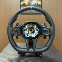 Volant de direction en cuir pleine fleur de haute qualité pour BMW M3 M4 M5 Série 1 2 3 4 CS G Style Sport – Amélioration du volant de voiture