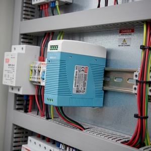 Alimentation électrique sur rail DIN MEAN WELL, série MDR-20 - 5V 12V 15V <span class=keywords><strong>24V</strong></span>, alimentation à découpage, alimentation informatique, <span class=keywords><strong>Linak</strong></span> 12V - Product Image 3