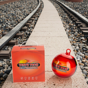 Boule de feu approuvée CE d'<span class=keywords><strong>extincteur</strong></span> à poudre sèche ABC automatique portable de haute qualité - Product Image 4