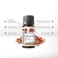 Vente en gros Prix en vrac Huile essentielle 100% naturelle organique pure de bois de santal indien pour la peau du diffuseur et la fabrication de bougies