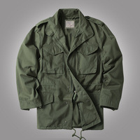 Veste bomber ample vintage pour homme, style uniforme de travail d'hiver, avec poches cargo, 100% coton, coupe-vent et imperméable