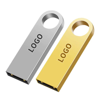 Nuevo Pendrive USB 2.0 Mini de Metal, Unidad Flash de 4GB