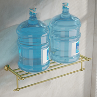Porte-papier toilette antique en or, accessoires de salle de bain, porte-serviettes, ensemble de quincaillerie de salle de bain avec brosse, porte-savon, étagère murale, barre porte-serviettes