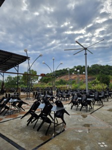 HVLS Type Large Air Volume 16FT 5M Diameter Outdoor Standing Fan for Commercial Shopping Malls - Product Image 2