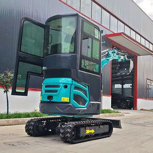 Hochwertiger Crawler Mini bagger Bagger mit Aufsatz Hydraulik system Bohr greifer Erd bewegungs maschinen Bagger - Product Image 2