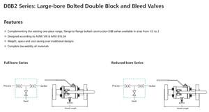 Hikelok SS316 swagelok Тип Высокое Давление большое отверстие болтовые Двойные Блоки и клапаны - Product Image 5