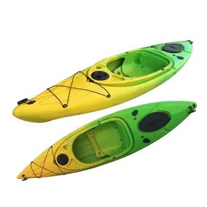 Wholesale 1 Person canoeing PVC Inflatable Canoe Kayak Rowing Boats Kayak