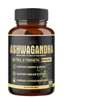 Capsules d'Ashwagandha OEM – Complément de Santé Transfrontalier pour Adultes : Soutien Naturel à Base de Plantes pour le Stress, le Cortisol, l'Humeur et l'Énergie