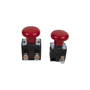Interruptor de Parada de Emergencia con Bloqueo de Botón de Presión Tipo Hongo de 125A para Uso en Montacargas/Apiladores Eléctricos - Product Image 2