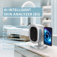 Analyseur de peau numérique intelligent AI avec diagnostic précis, 23 indicateurs, imagerie 36 mégapixels et analyse faciale