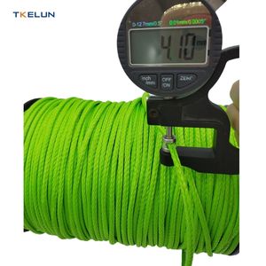 <span class=keywords><strong>Corde</strong></span> Dyneema UHMWPE haute résistance 4mm 6mm 8mm 10mm 12 brins pour ligne de <span class=keywords><strong>kitesurf</strong></span> - Product Image 2