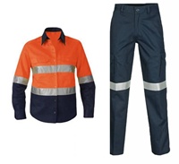 Combinaison de travail pour hommes en coton pur, anti-humidité, pour le commerce extérieur, à manches longues, protection du travail, réparation automobile, soudure électrique