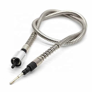 <span class=keywords><strong>Outil</strong></span> rotatif à arbre flexible de <span class=keywords><strong>style</strong></span> perceuse électrique, meuleuse d'angle rotative de 6 mm, arbre flexible compatible avec + pièce à main de 0 à 6,5 mm pour <span class=keywords><strong>Dremel</strong></span> - Product Image 1