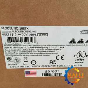 N-TRON 8-Port Industrial <b>Switch</b> 108TX 10/100/1000Mbps 24V DC For <b>Network</b> Applications - Product Image 5