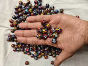 ลูกปัดคริสตัลทำมือ Morini ขนาด 3 มม. แก้วแลมป์เวิร์ค รูปทรงกลม/วงรี สีตามสั่ง บรรจุกล่องแบบขายส่ง บริการตัวอย่างสำหรับทำเครื่องประดับ - Product Image 5